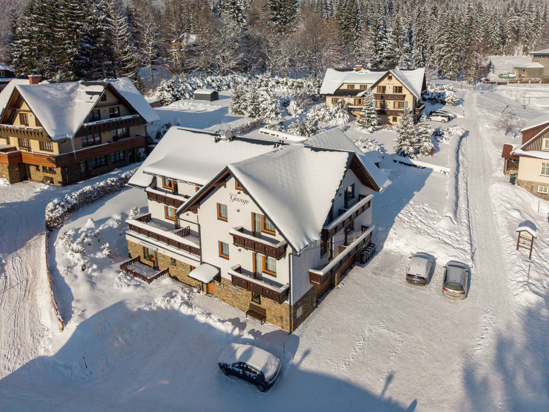 Pension George a Aneta – apartmány ve Špindlerově Mlýně